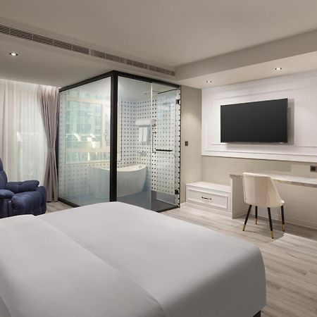 Tryp By Wyndham New Taipei Linkou 新北林口爵怡溫德姆酒店機場捷運mrta9林口站 المظهر الخارجي الصورة