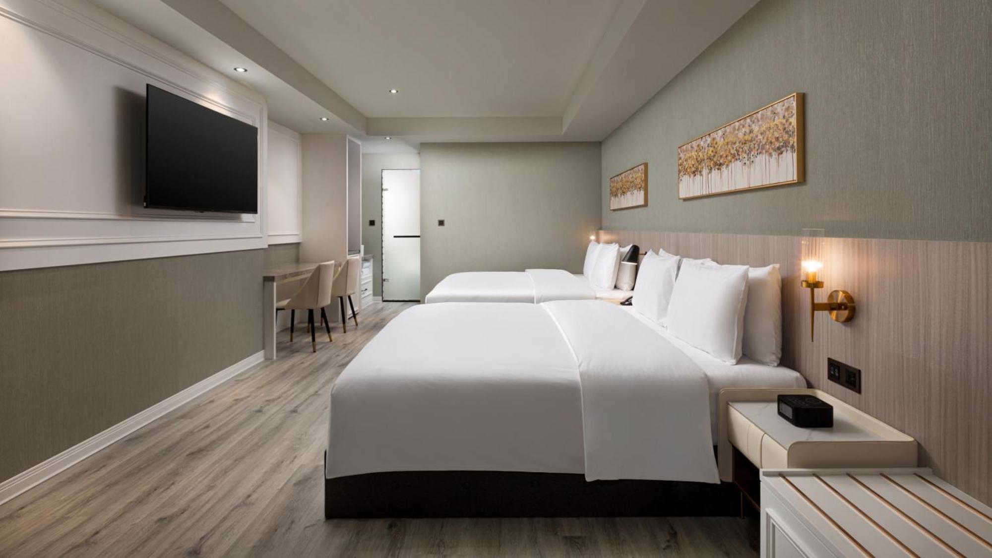 Tryp By Wyndham New Taipei Linkou 新北林口爵怡溫德姆酒店機場捷運mrta9林口站 المظهر الخارجي الصورة